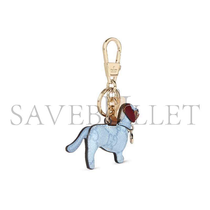 GUCCI DOG-SHAPED BAG CHARM 821812